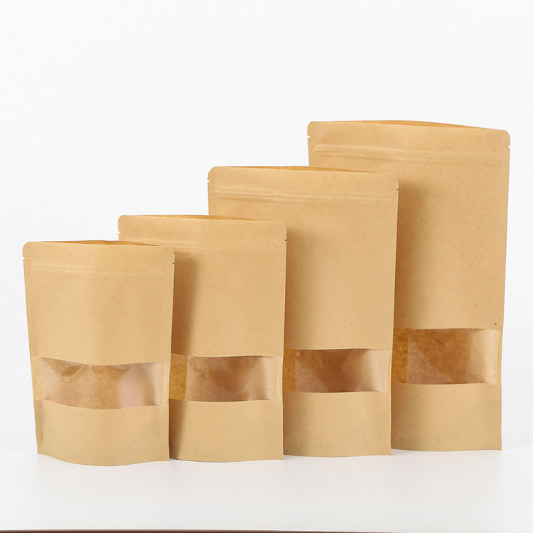 Selvstående Kraft Paper Bag